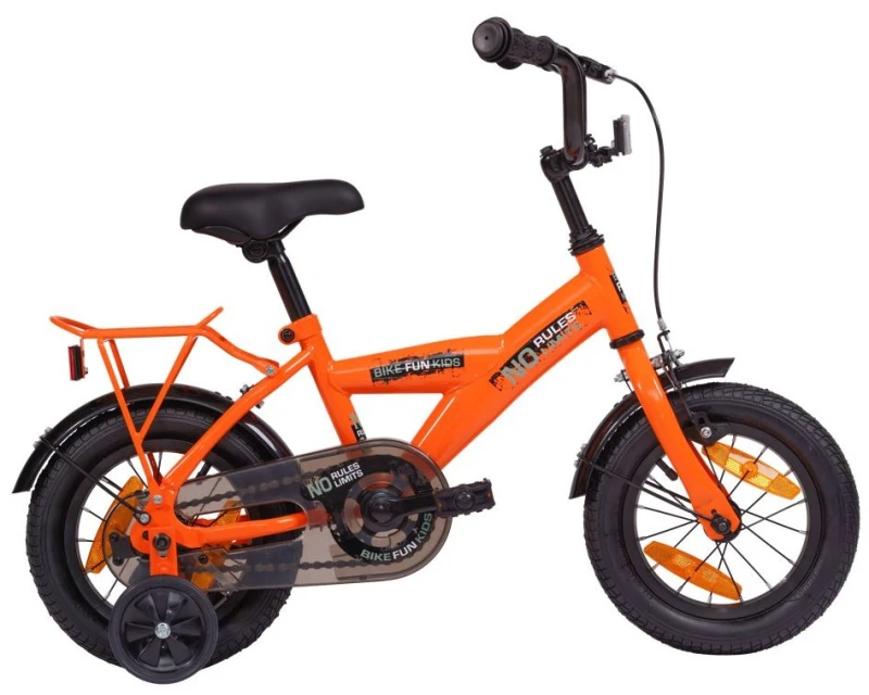Bikefun No Limit 16 Inch Jongens Oranje