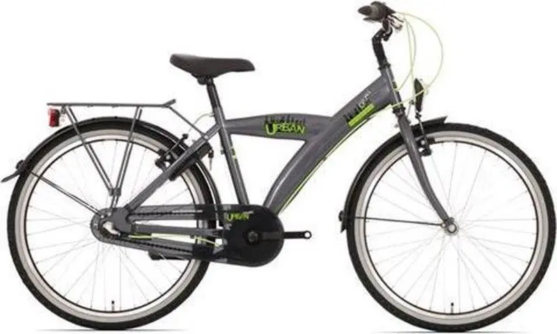 Bikefun Urban City 26 Inch 3V Jongens Titanium