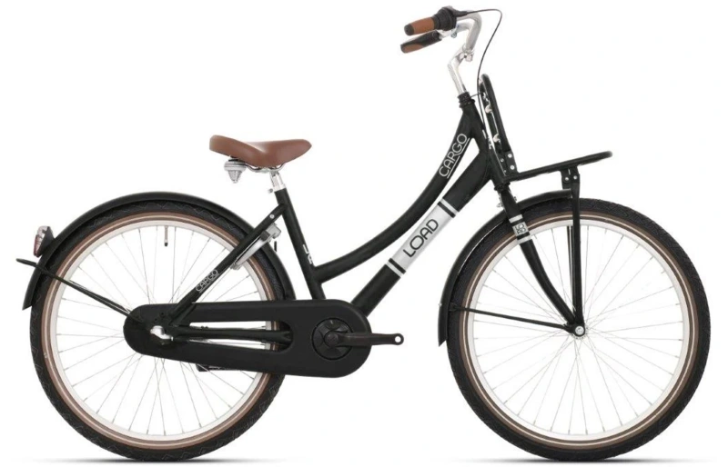 Bikefun Load 26 Inch 3V Meisjes Mat Zwart