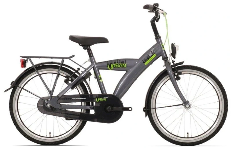 Bikefun Urban City 20 Inch Jongens Titanium