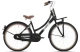 Bikefun Load 24 Inch 3V Meisjes Mat Zwart